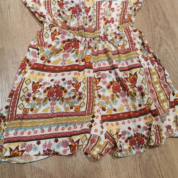 Paisley floral Coachella romper - Picture 5 of 6